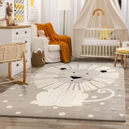 the carpet Teppich Everest Kids | Beige