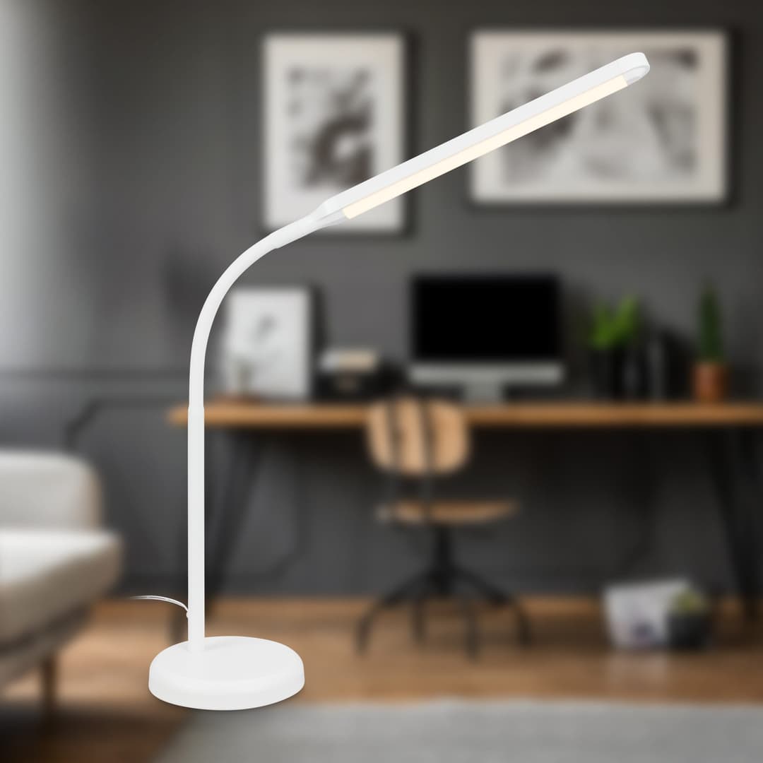Briloner Leuchten LED Tischleuchte MURA 7660016 | Weiß