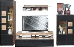 Innostyle Wohnwand Sonate | Schwarz