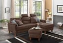 Home affaire Polsterhocker Palmera | Braun 4