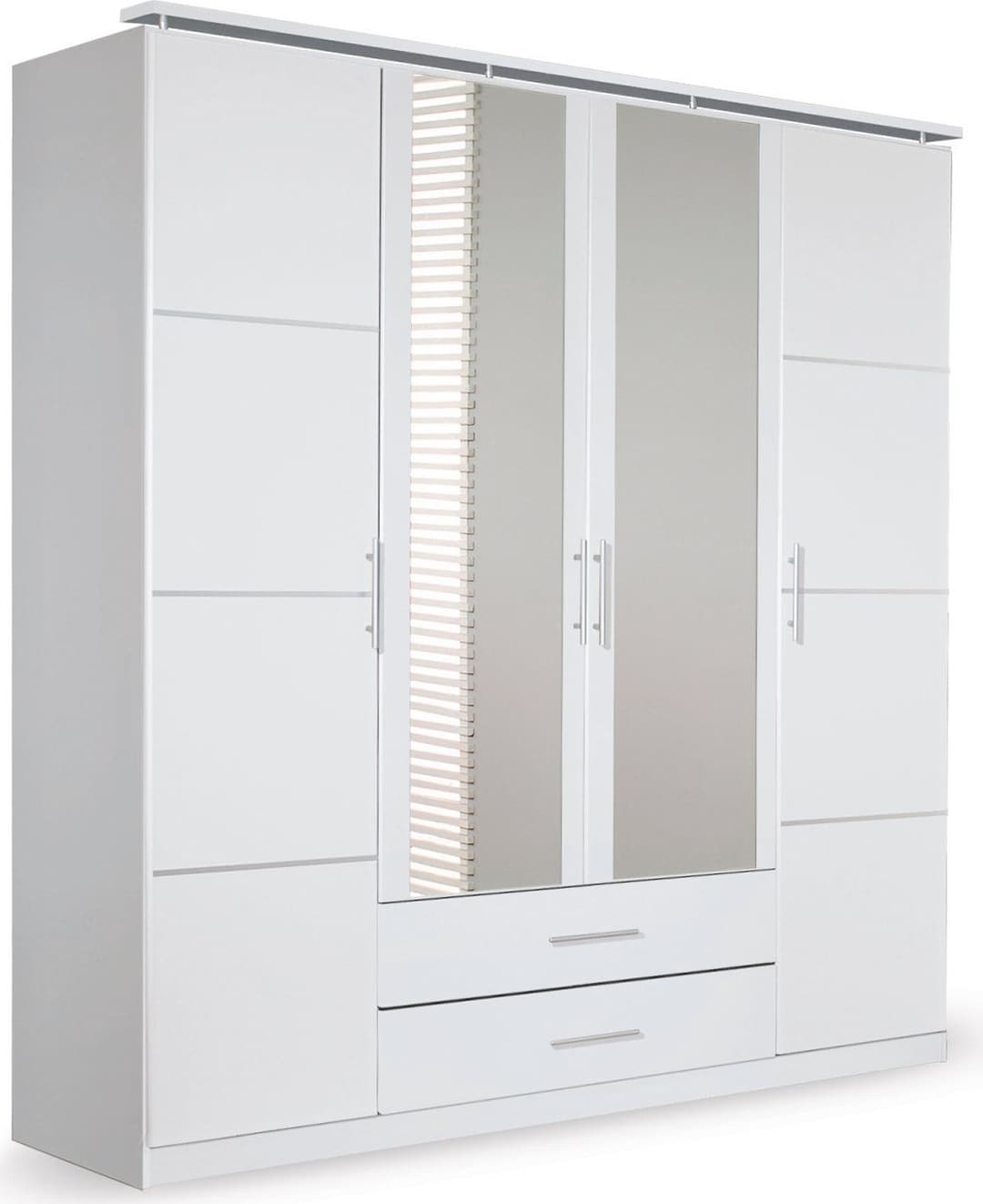 rauch Drehtürenschrank Micro | Weiß