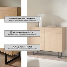 Home affaire Sideboard Lund | Holztöne