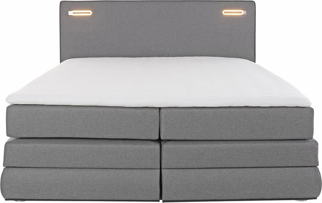 COLLECTION AB Boxspringbett Ninoni | Grau