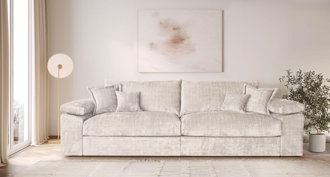Home affaire Big-Sofa Soft&Cosy XXL | Beige