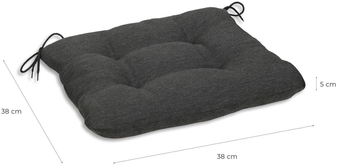 GO-DE Sitzkissen Carina | Grau