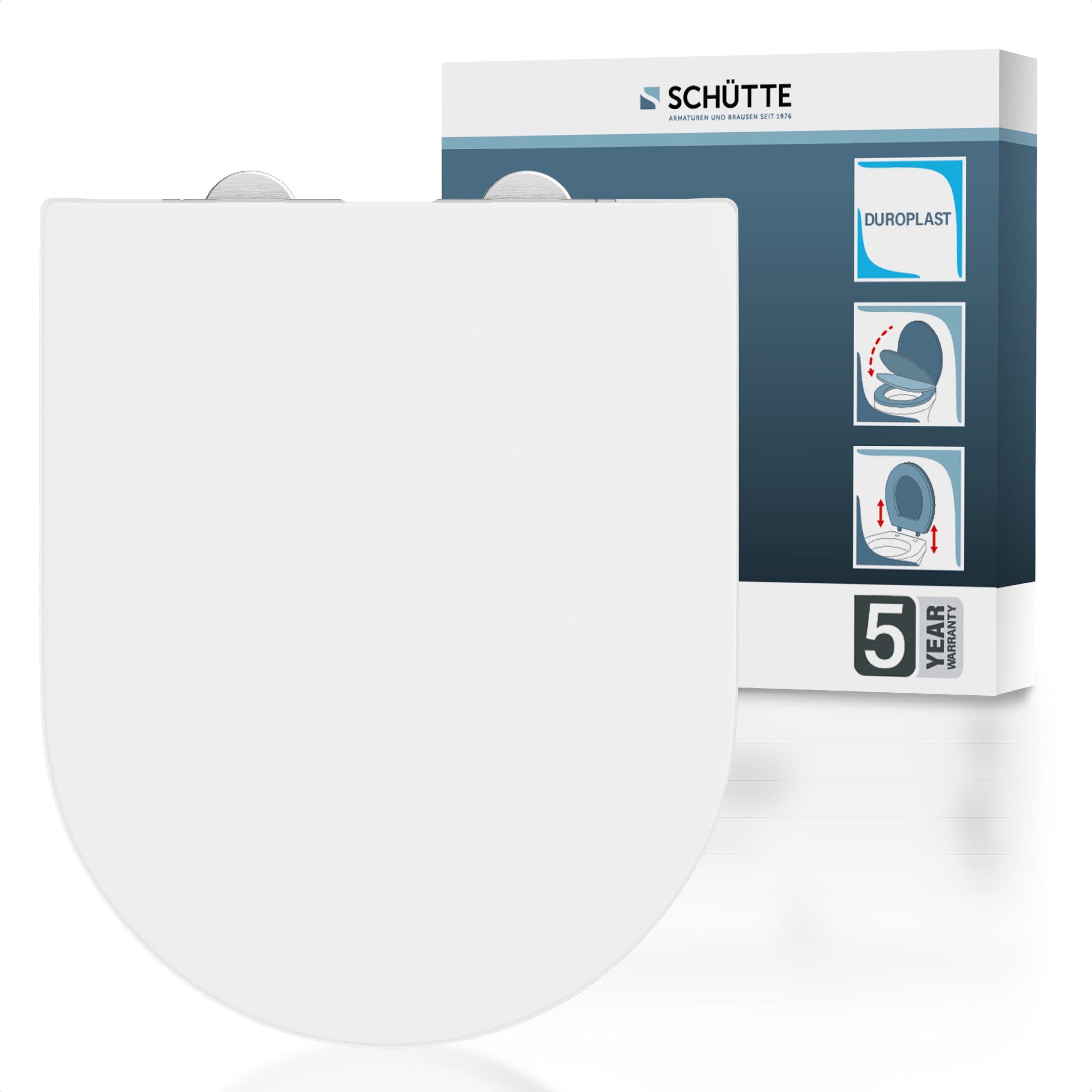 Schütte WC-Sitz WHITE | Weiß
