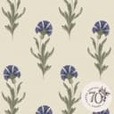 LAURA ASHLEY Vliestapete Dandelion | Blau 4
