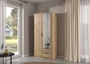 rauch Kleiderschrank LAGOA | Holztöne 2