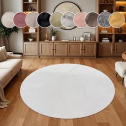 Paco Home Fellteppich Kunstfell Soft 380 | Weiß