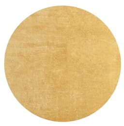 the carpet Teppich Relax round | Gold