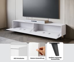 Home affaire Lowboard LOWBOARD PHUKET II | Beige