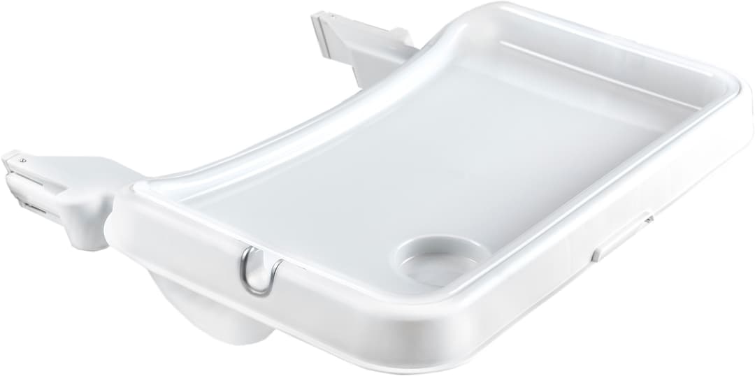 Hauck Hochstuhltablett Alpha Tray | Weiß