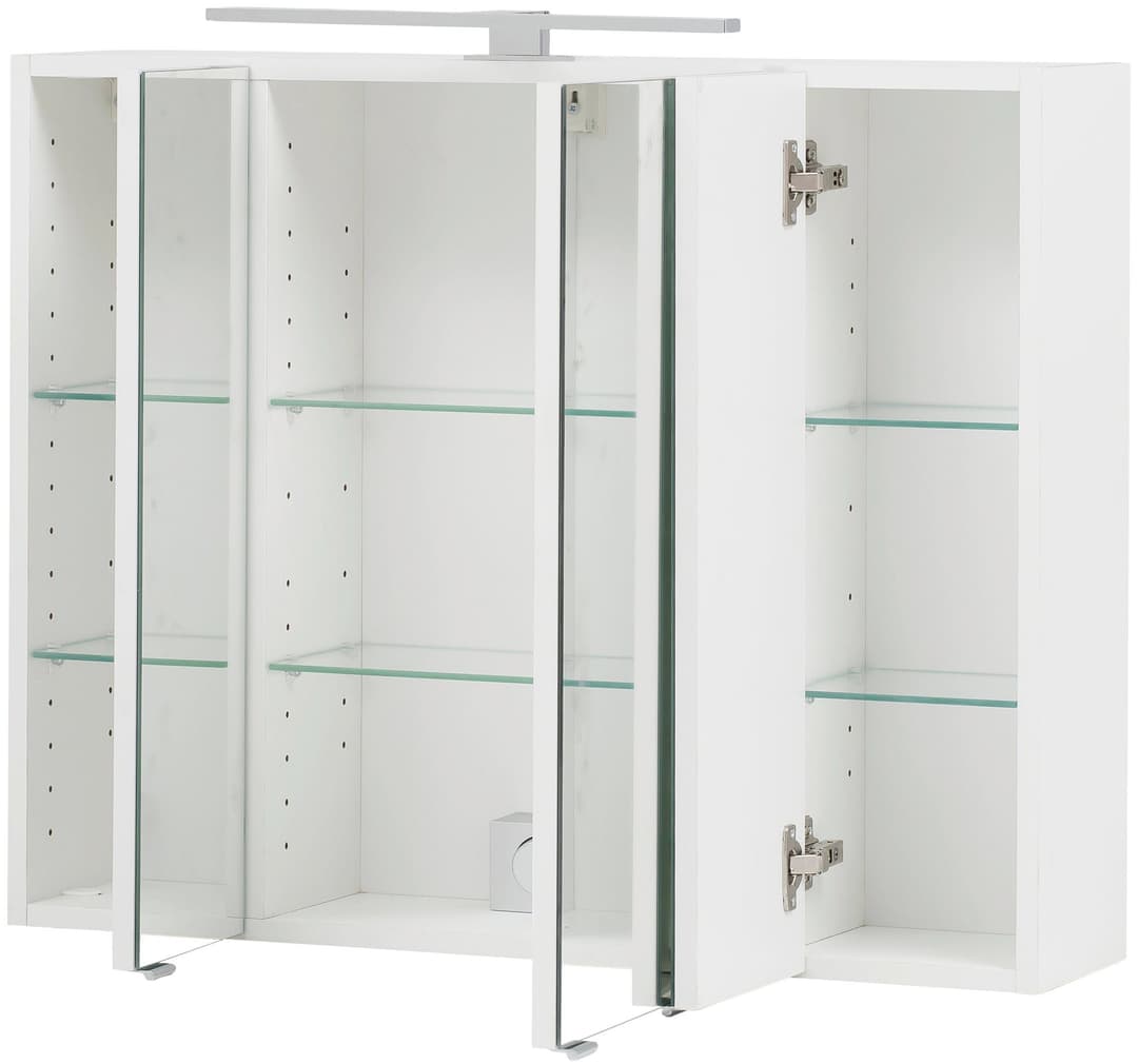 welltime Spiegelschrank Kaunas | Weiß