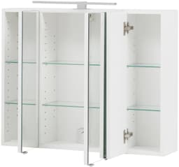 welltime Spiegelschrank Kaunas | Weiß