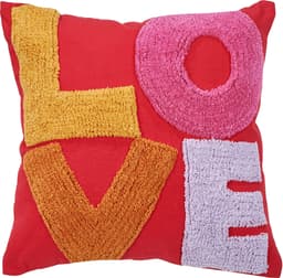 done. Dekokissen CUSHION HAPPY L.O.V.E | Rot