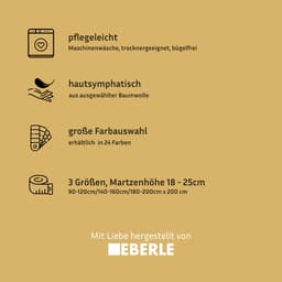bellana Spannbettlaken exclusiv | Schwarz