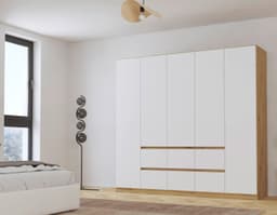 rauch Drehtürenschrank MAINZ | Holztöne