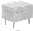 ED EXCITING DESIGN Hocker Oskar | Grau 4