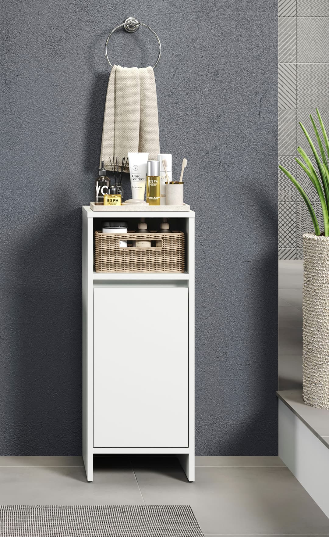 INOSIGN Midischrank Banta | Weiß