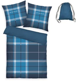 TOM TAILOR HOME Wendebettwäsche Eric | Blau