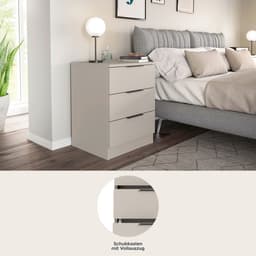 Home affaire Nachtkommode Skarde | Beige