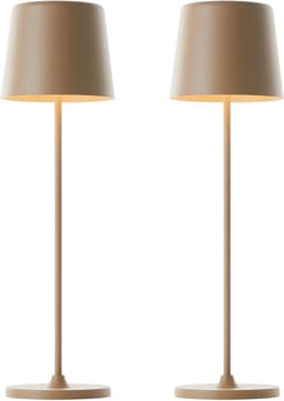 Brilliant LED Tischleuchte Kaami | Braun