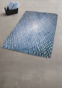 Kleine Wolke Badematte Cory | Blau 2