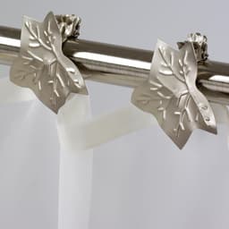 Liedeco Dekoklammer Blatt | Silber