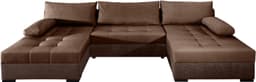 COLLECTION AB Wohnlandschaft Josy U-Form | Braun