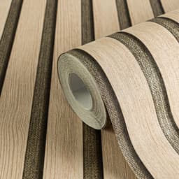 A.S. Création Vliestapete Holzpaneele | Beige