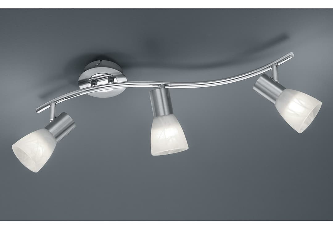 TRIO Leuchten LED Deckenstrahler LEVISTO | Silber