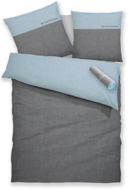 TOM TAILOR HOME Henry Bettwäsche | Blau