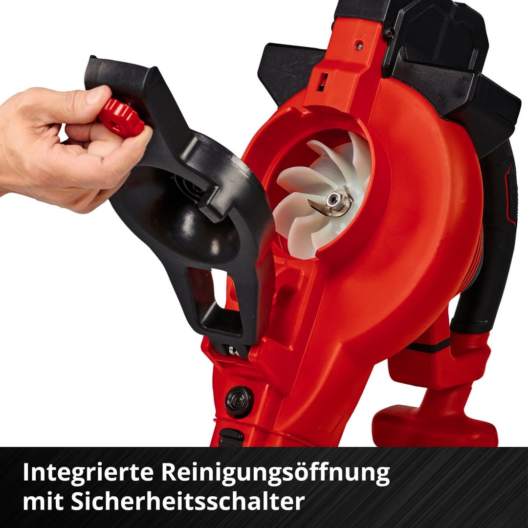 Einhell Akku-Laubsauger GE-CL 36/230 Li E Solo | Rot