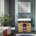 welltime Spiegelschrank REHAT | Braun 2