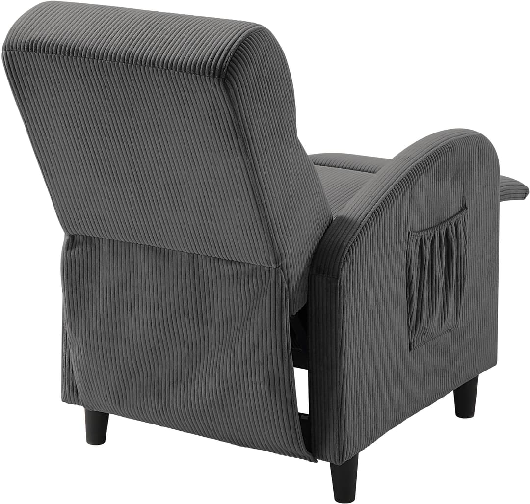 ATLANTIC home collection Relaxsessel Tom | Grau