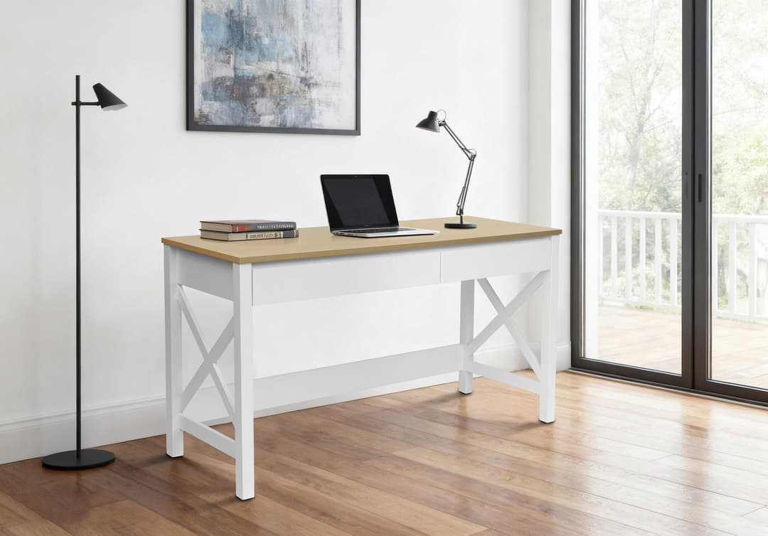 OTTO home Schreibtisch Silba | Holztöne
