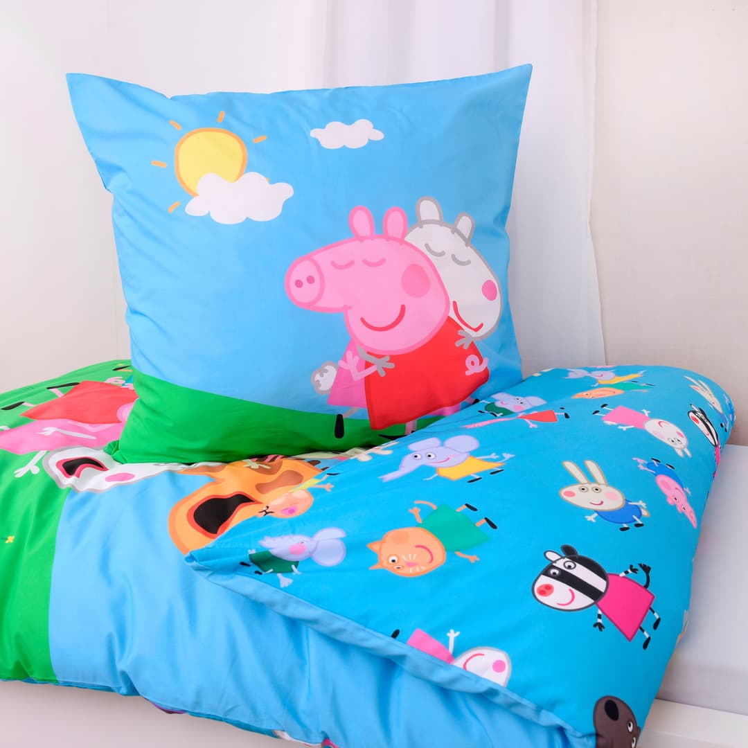 Peppa Pig Bettwäsche | Mehrfarbig