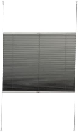 K-HOME Plissee Klemmfix Pisa | Silber