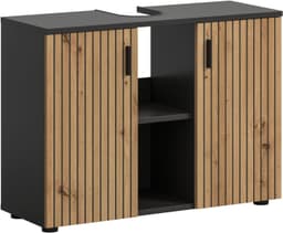 welltime MANI Waschbeckenunterschrank | Holztöne
