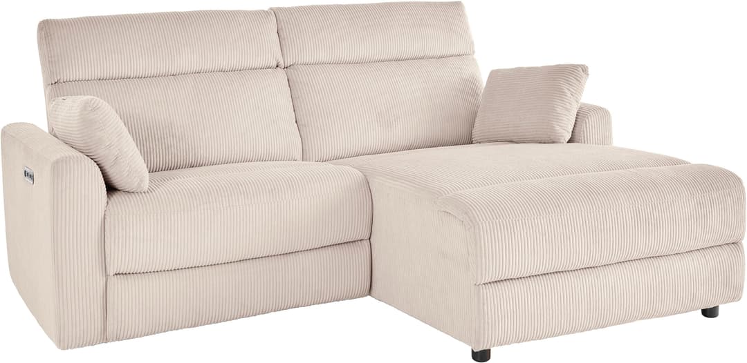 OTTO home Ecksofa JENNA L-Form | Beige