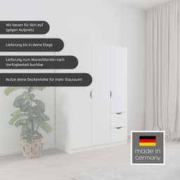 rauch FREISING Kleiderschrank | Weiß