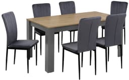 Home affaire Essgruppe Bergamo | Grau