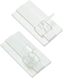 GARDINIA Gardinenstangenhalter Klebehaken Universal | Transparent