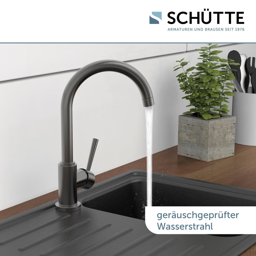 Schütte CORNWALL Spültischarmatur | Grau