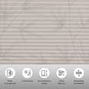 OTTO home Plissee Dekor Bamboo Moonbeam grau | Grau 3