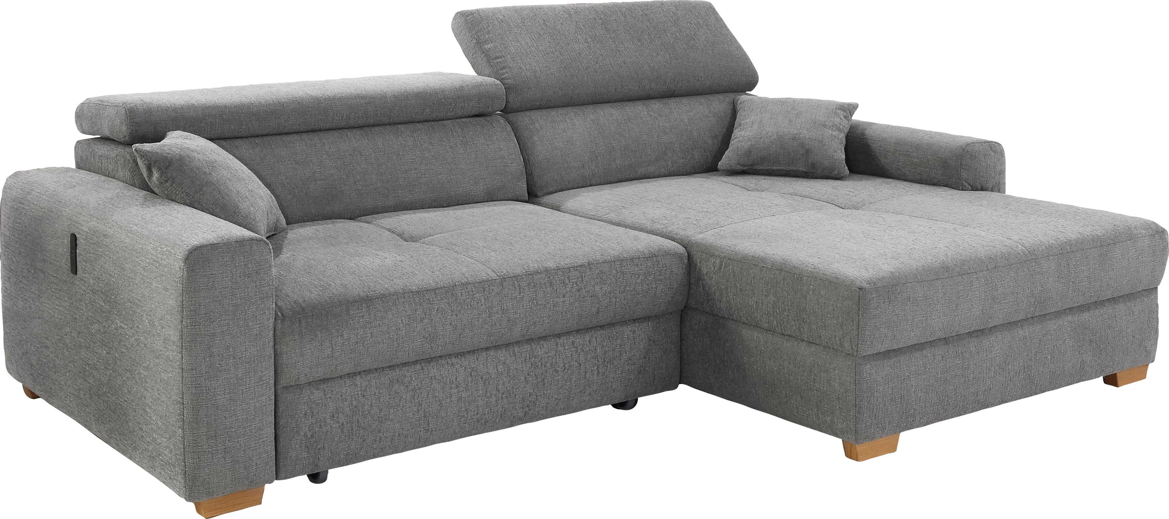 Jockenhöfer Gruppe Ecksofa Slider L-Form | Grau