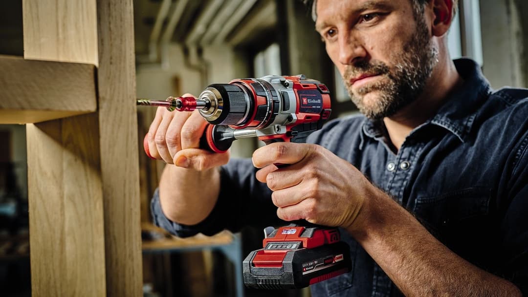 Einhell Akku-Schlagbohrschrauber TE-CD 18 Li-i BL | Rot