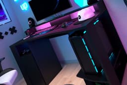 Parisot Kinderschreibtisch Gaming | Schwarz