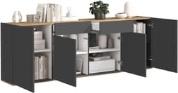 OTTO home Sideboard GARDA | Grau