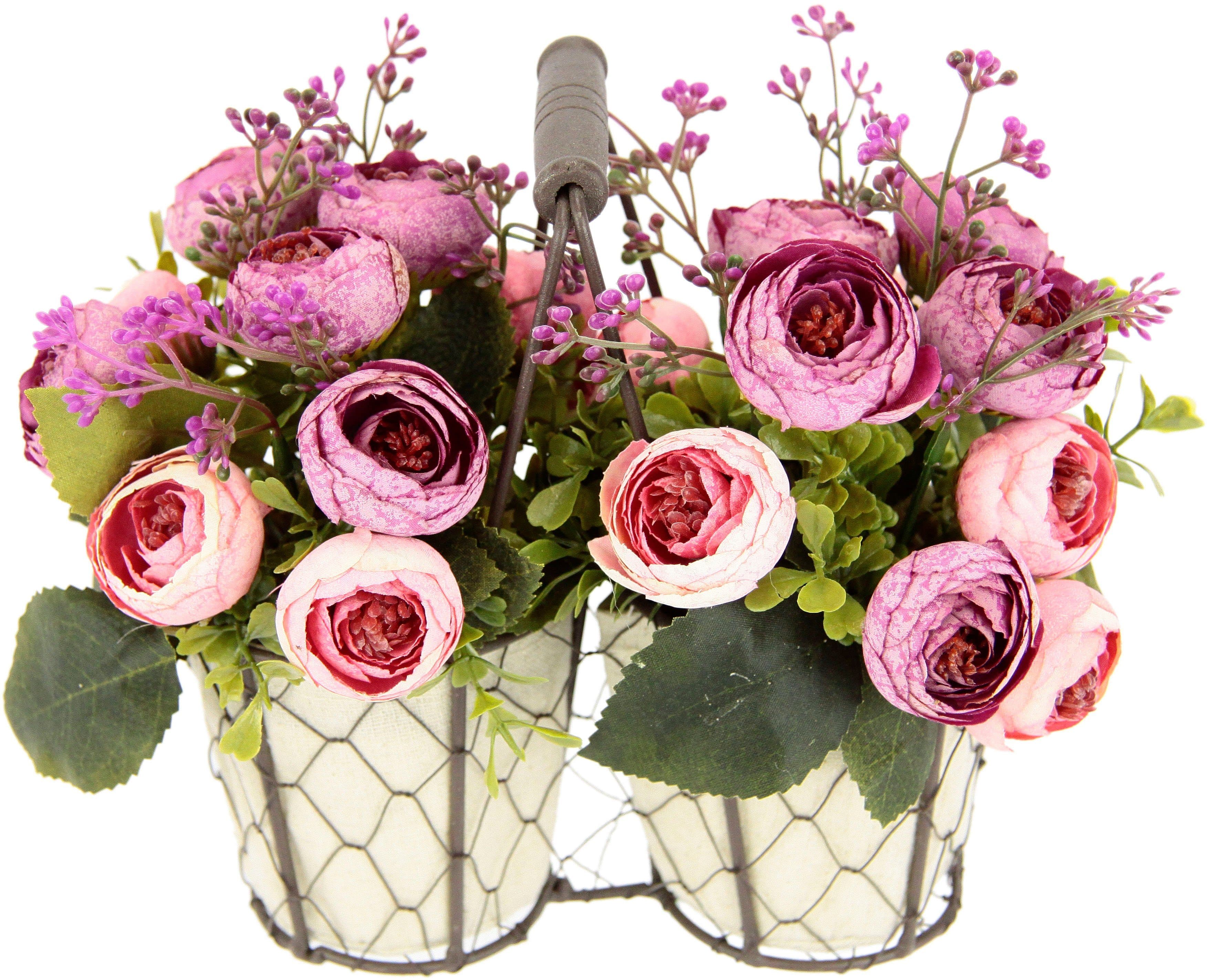 Kunstblume Ranunkeln | Rosa
